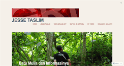 Desktop Screenshot of jesse-taslim.com